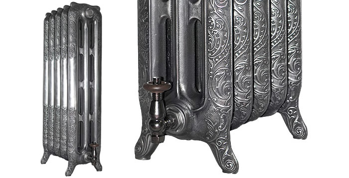 Legs of CRANE Ornate III 970mm Cast Iron Radiators